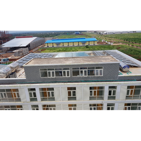 NƯỚC NÓNG NĂNG LƯỢNG MẶT TRỜI CÔNG NGHIỆP HINOSUN NHÀ MÁY