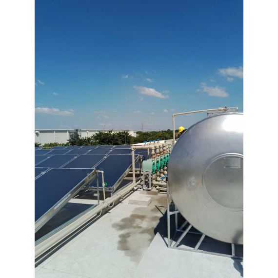 NƯỚC NÓNG TRUNG TÂM NĂNG LƯỢNG MẶT TRỜI TẤM PHẲNG CHỊU ÁP