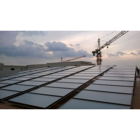 NƯỚC NÓNG NĂNG LƯỢNG MẶT TRỜI CÔNG NGHIỆP HINOSUN NHÀ MÁY