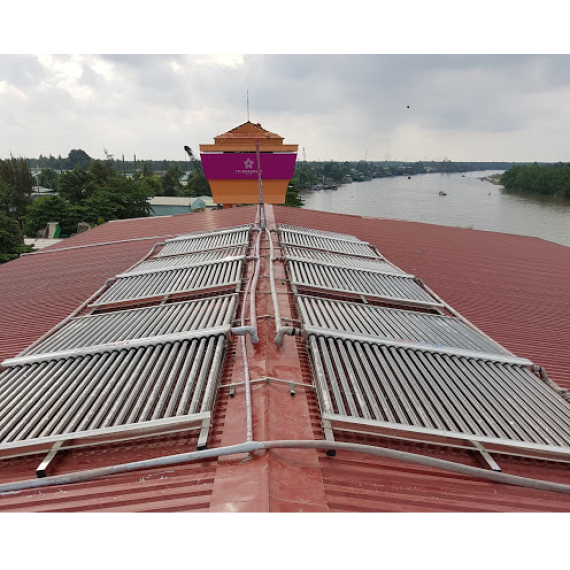 NƯỚC NÓNG TRUNG TÂM - GIÀN ỐNG THỦY TINH CHÂN KHÔNG