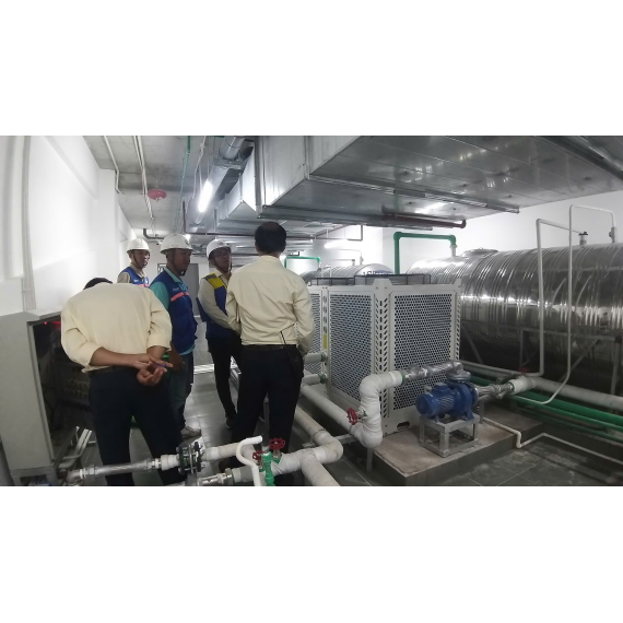 NƯỚC NÓNG TRUNG TÂM CHỊU ÁP- BƠM NHIỆT (HEATPUMP)