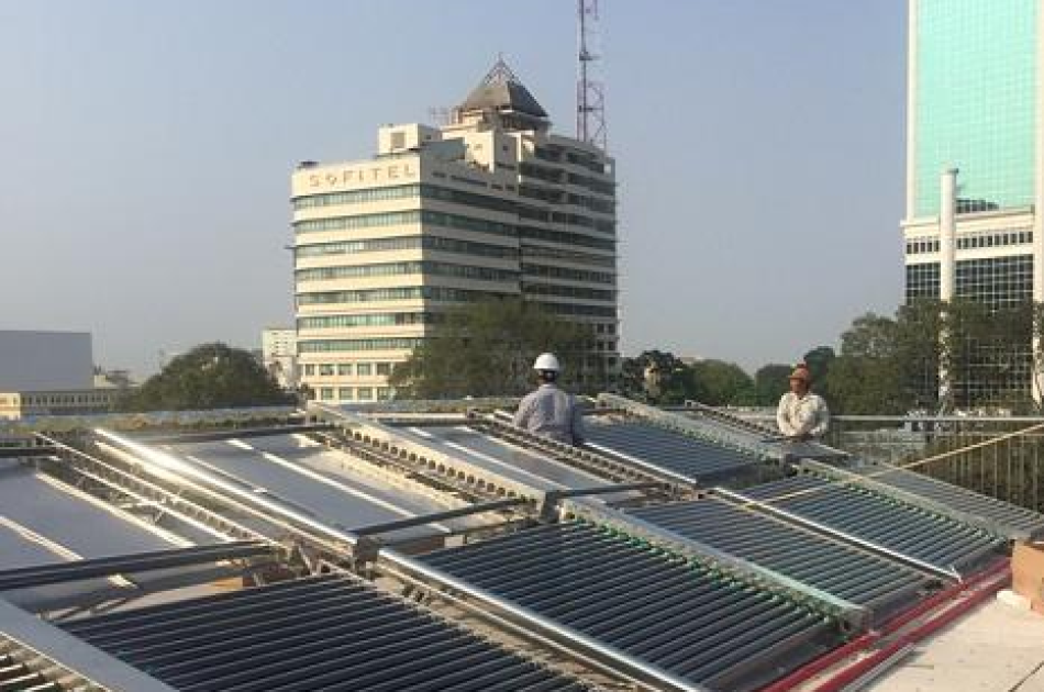 NƯỚC NÓNG NĂNG LƯỢNG MẶT TRỜI CÔNG NGHIỆP HINOSUN BỆNH VIỆN
