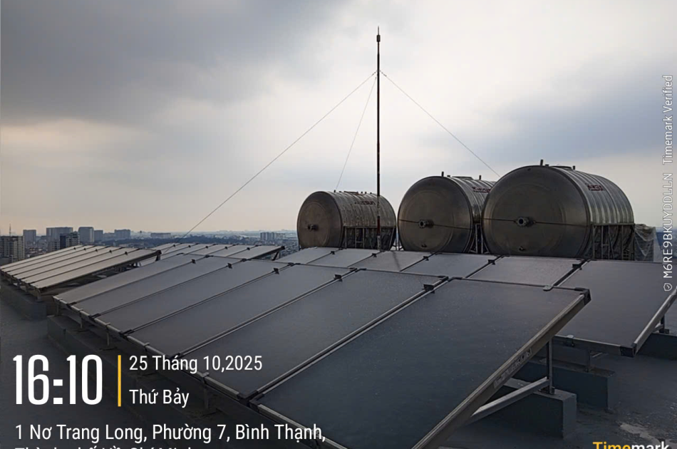 TẤM THU NHIỆT CÔNG NGHIỆP