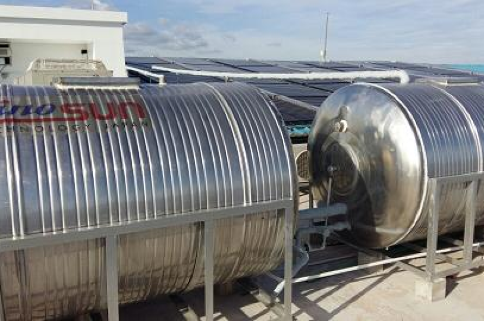 NƯỚC NÓNG NĂNG LƯỢNG MẶT TRỜI CÔNG NGHIỆP HINOSUN KHÁCH SẠN